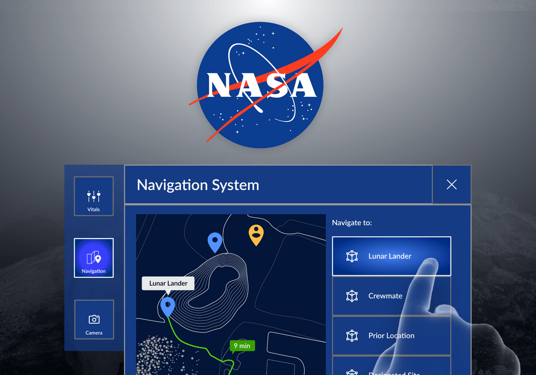 NASA SUITS augmented reality tool